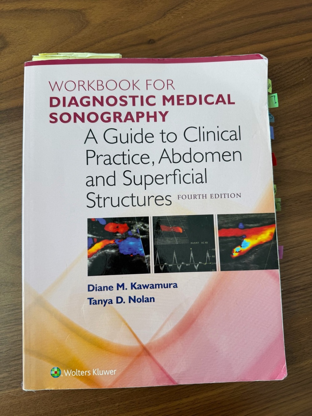 Diagnostic Medical Sonography Workbook - Pink